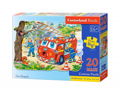 Пазли Максі Пожежні, 20 ел Castorland С-02146