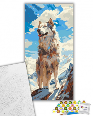 Картина по номерах На вершині 40х80 см Art Craft 11543-AC