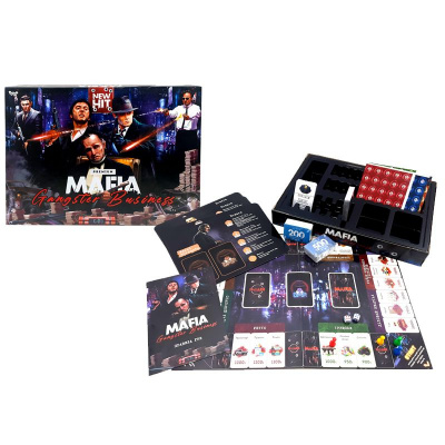 Настільна гра MAFIA. Gangster Business. Premium (укр) Dankotoys MAF-03-01U