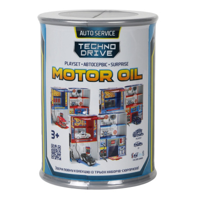 Ігровий набір "Motor Oil - Автосервіс з мінімоделлю" SK-112YKS, зміна кольору, в асортименті
