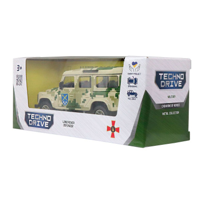 Автомодель серії Шеврони Героїв - Land Rover Defender - ОК Схід TechnoDrive 250396UM
