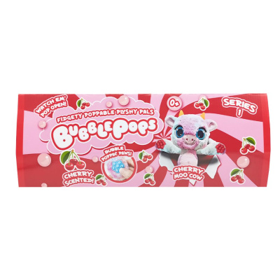 М’яка іграшка з ароматом Bubble Pops міні. Вишнева корівка (34 см) Bubble Pops 2312004/10