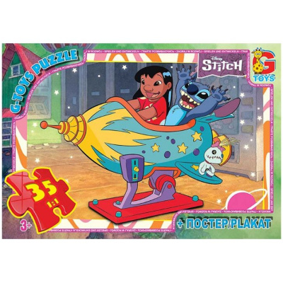 Пазли із серії Stitch / Стіч, 35 ел Gtoys SC602