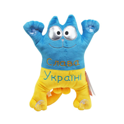 М'яка іграшка Кіт Саймон на присосках Копиця 00971-4