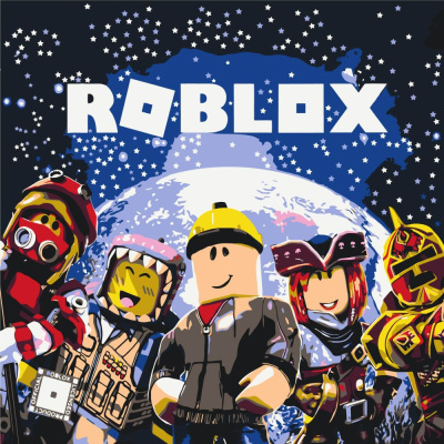 Картина за номерами ROBLOX / РОБЛОКС 40х50 см Origami LW21832