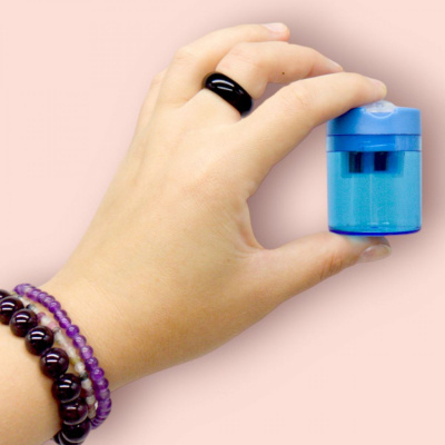 Стругачка з контейнером, мікс кольорів MIC C62011