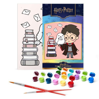 Картина за номерами - Harry Potter: Гаррі та листи ©Warner Bros. Ideyka KHO1405