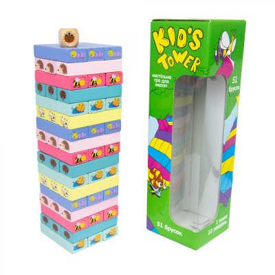 Настільна гра Kid's Tower, укр Strateg 30863