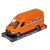 Автомобіль вантажний Mercedes-Benz Sprinter, помаранчевий TIGRES 39719
