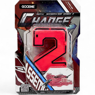 Трансформер Change. Цифра 2 (7,5 см) Gooeke 8G333-68