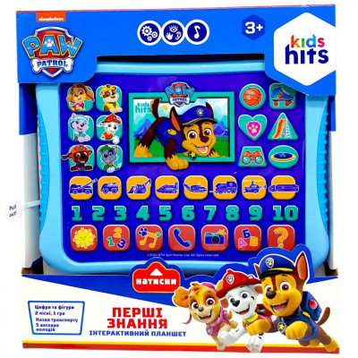 Планшет інтерактивний Щенячий патруль / Paw Patrol, українською Kids hits KH01/013L