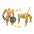 Дитячий робот-трансформер Justice Cheetah 168-85(Yellow) робот-гепард