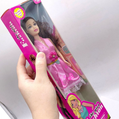 Лялька серії Fashion Girl (ЧОРНО-РОЖЕВА) MIC ZHF880