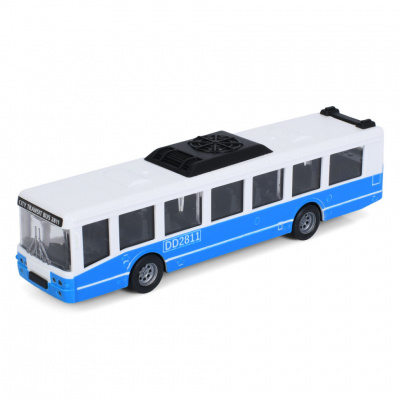 Іграшковий інерційний Автобус 6334(Blue) гумові колеса, 16 см