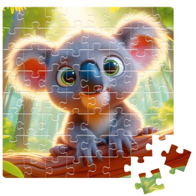 Пазли De.tail. Коала на гілці 64 деталі Vladi Toys DT1234-18