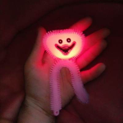 Браслет силіконовий Хагі Ваги, з підсвіуванням (жовтий) MIC KA-23-371