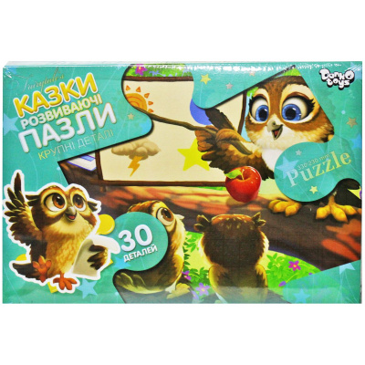Пазли Сови в школі (30 елементів) Danko toys Mx30-07-01,02,03,04...16