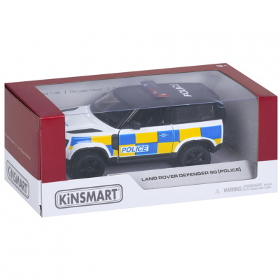 Машинка інерційна Джип Land Rover Defender 90 KT5428WP відчиняються двері, 1:36