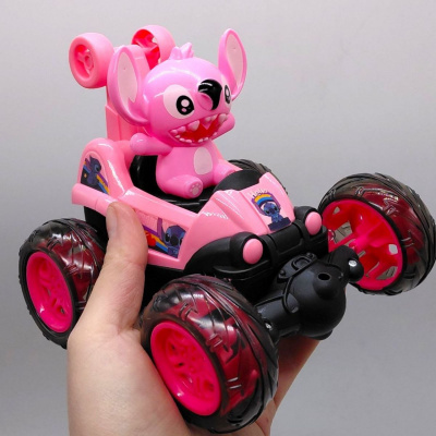 Машина р/к  STUNT CAR STITCH (РОЖЕВА) MIC 190-1A