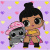 Картина за номерами L.O.L. Surprise! TroopSurprise Honey Bun With Bunny Hun 40х40 см Ідейка KHO6292