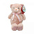 Мʼяка іграшка ВЕДМЕЖА 30СМ (РОЖЕВИЙ) Plush and Co PLC25011