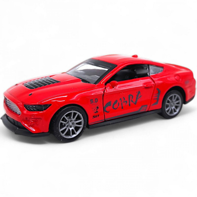 Машина металева Автопром. Ford mustang, червона Автопром AP74177