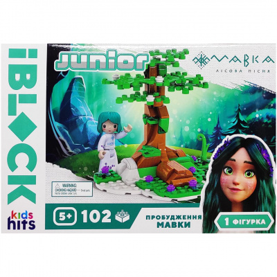 Конструктор Iblock Junior Мавка. Лісова пісня: Пробудження Мавки, 102 деталі Kids hits PL-921-519