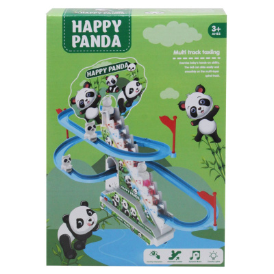 Трек-гірка Happy Panda, світло, музика MIC 3307