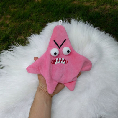 Мʼяка іграшка Зірочка Angry Star, звук, підсвічування MIC AngryStar