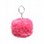 Брелок Хутряна кулька пухнастик, кораловий MiC BR1093