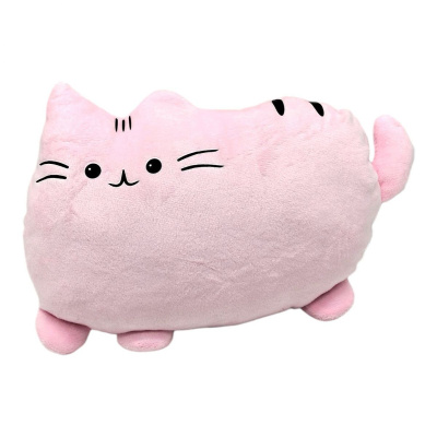 М’яка іграшка Кіт-Пушин, довжина 25см (РОЖЕВИЙ) cool toys П26842