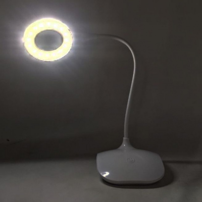 Настільна лампа складана LED 28 см (блакитна) MIC 6521-2