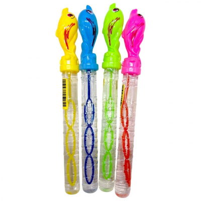 Райдужні бульбашки з фігуркою ДЕЛЬФІНИ 26 см MIC BIGRP045