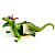 Дракон-тягучка (салатовий) MiC A038P