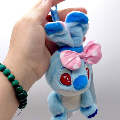 М’яка іграшка-брелок, герой-сюрприз Стіч / Stitch, висота: 19 см, іграшка-сюрприз, металеве кільце, в пакеті, в коробці MIC М20261