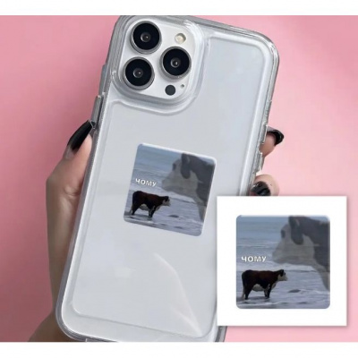 3D стікер Чому (ціна за 1 стікер) Tattooshka SX-215