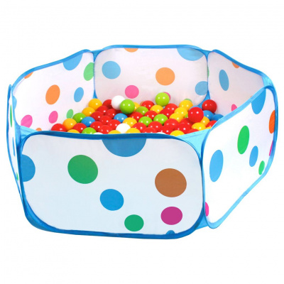 Сухий басейн та набір кульок 7 см, 125 штук Технок 8942