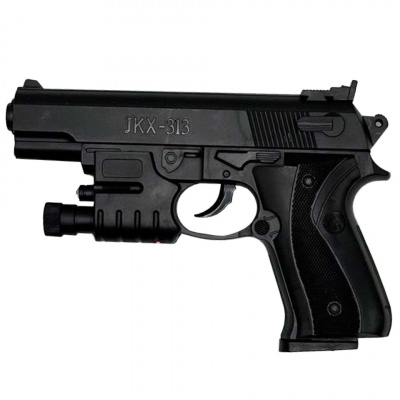 Дитячий іграшковий пістолет на кульках 313-2 зі світлом