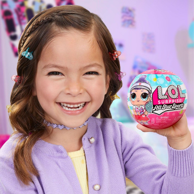 Ігровий набір з лялькою L.O.L. Surprise! серії All Star Sports – Зірочки спорту L.O.L. Surprise! 523994