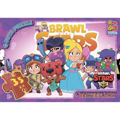 Пазли Brawl Stars, 35 ел Gtoys BS362