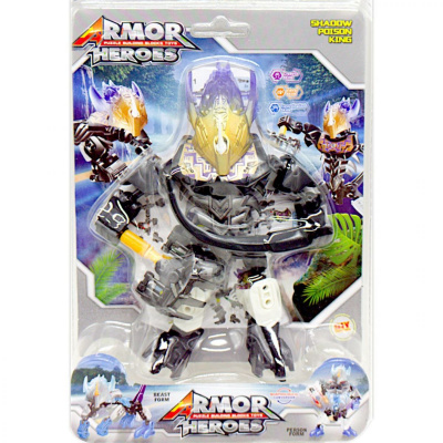 Робот-конструктор Armor heroes, чорний MIC F1707-2A