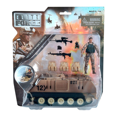 Ігровий набір Elite Force: Бронетранспортер M113 (БТР, фігурка, аксесуари) Elite Force 101857