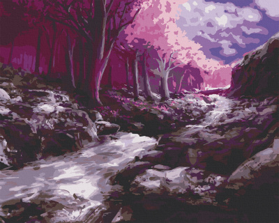 Картина за номерами. Art Craft "Фантастичний ліс" 38 * 50 см 10542-AC