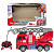 Пожежна машина на радіокеруванні з катапультою (USB.муз.світ.бризкає водою) GUANG CHANG GC169-B20