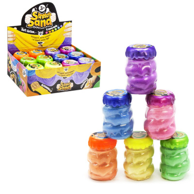Кінетичний пісок Stretch Sand, 200 г (укр) Dankotoys STS-03-01U