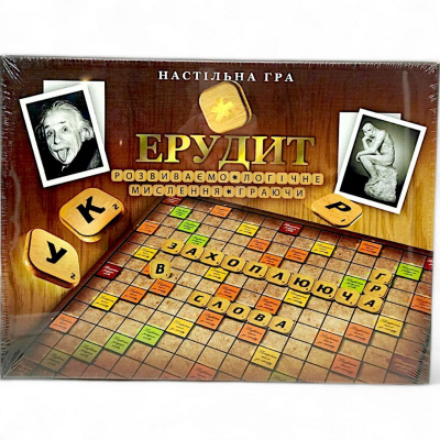 Настільна гра Ерудит, укр Dankotoys DTG4-UA