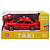 Машина інерційна Таксі, світло, звук (червона) RUI JIA RJ6663