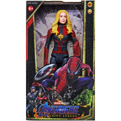 Ігрова фігурка супергероя Marvel: Капітан Марвел MIC LK4055