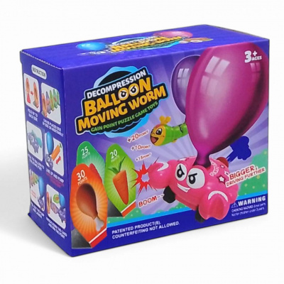 Запускач з повітряними кульками Balloon Moving Worm MIC KB163