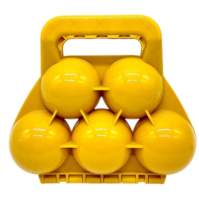 Сніжколіп  5 сніжок, у сітці (ГІРЧИЧНИЙ) MIC TK2559-71